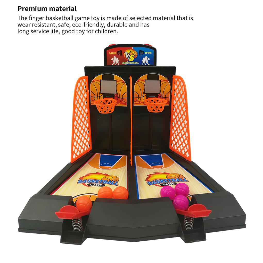 Desktop Basketball Game Toys 2-Player Table Ade Games Relaxing Intelligent Innovative Household Shooting Gift for Children