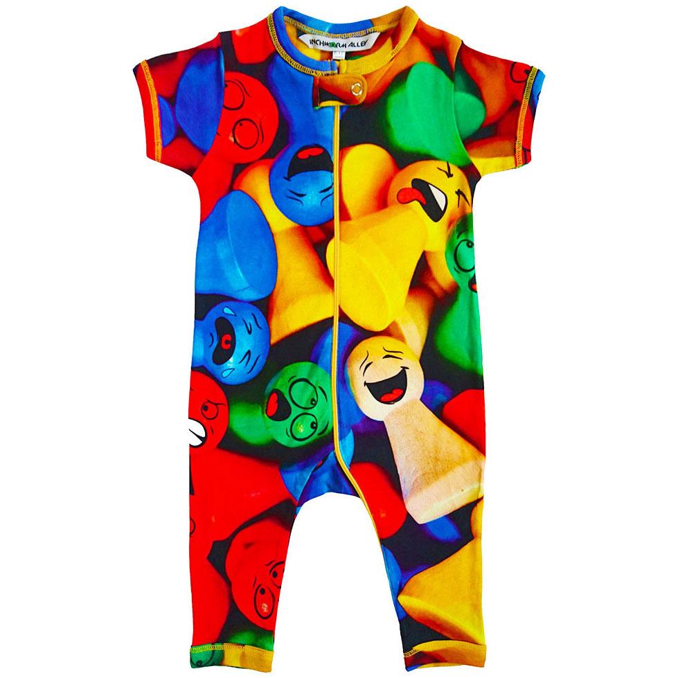 Romper - Full Leg - Game Pieces