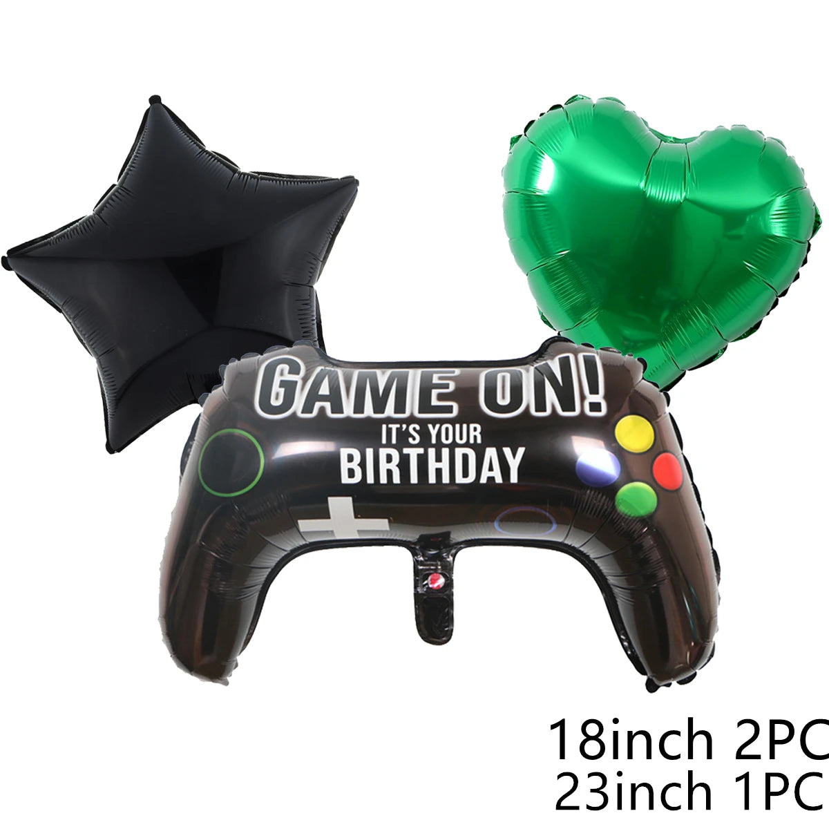 Happy Birthday Party Aluminum Foil Digital Balloon