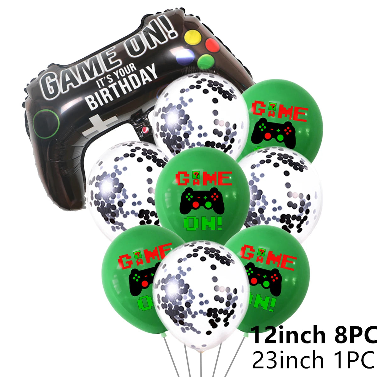 Happy Birthday Party Aluminum Foil Digital Balloon