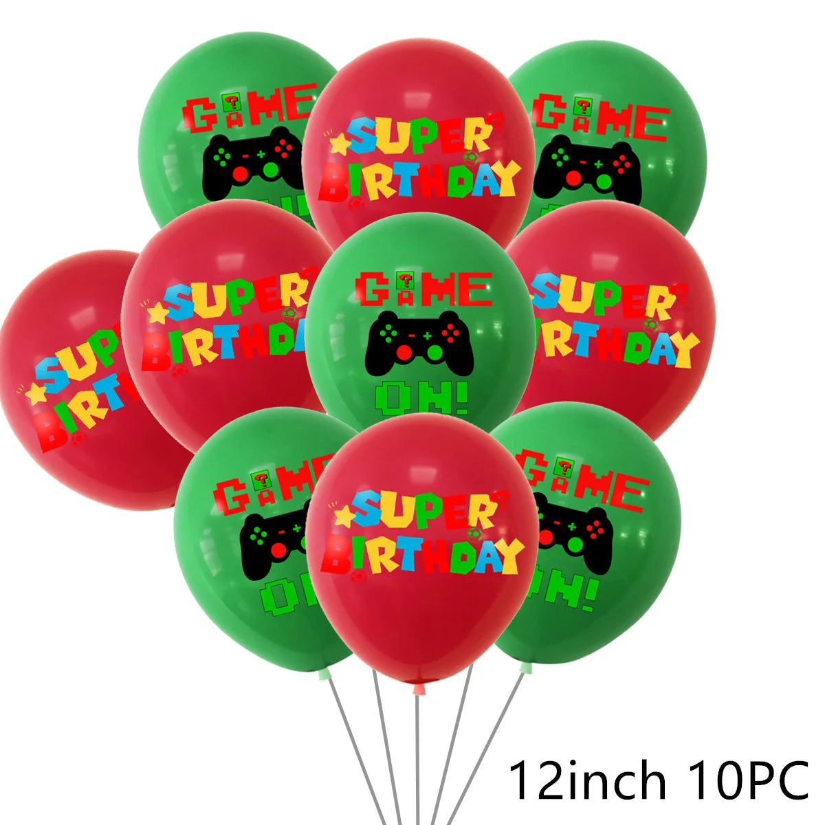 Happy Birthday Party Aluminum Foil Digital Balloon