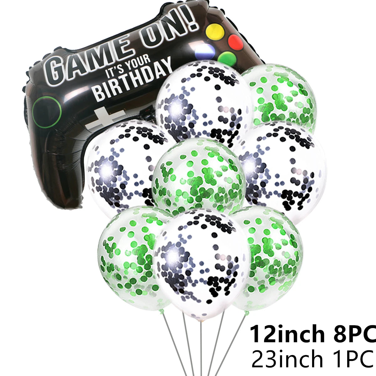 Happy Birthday Party Aluminum Foil Digital Balloon