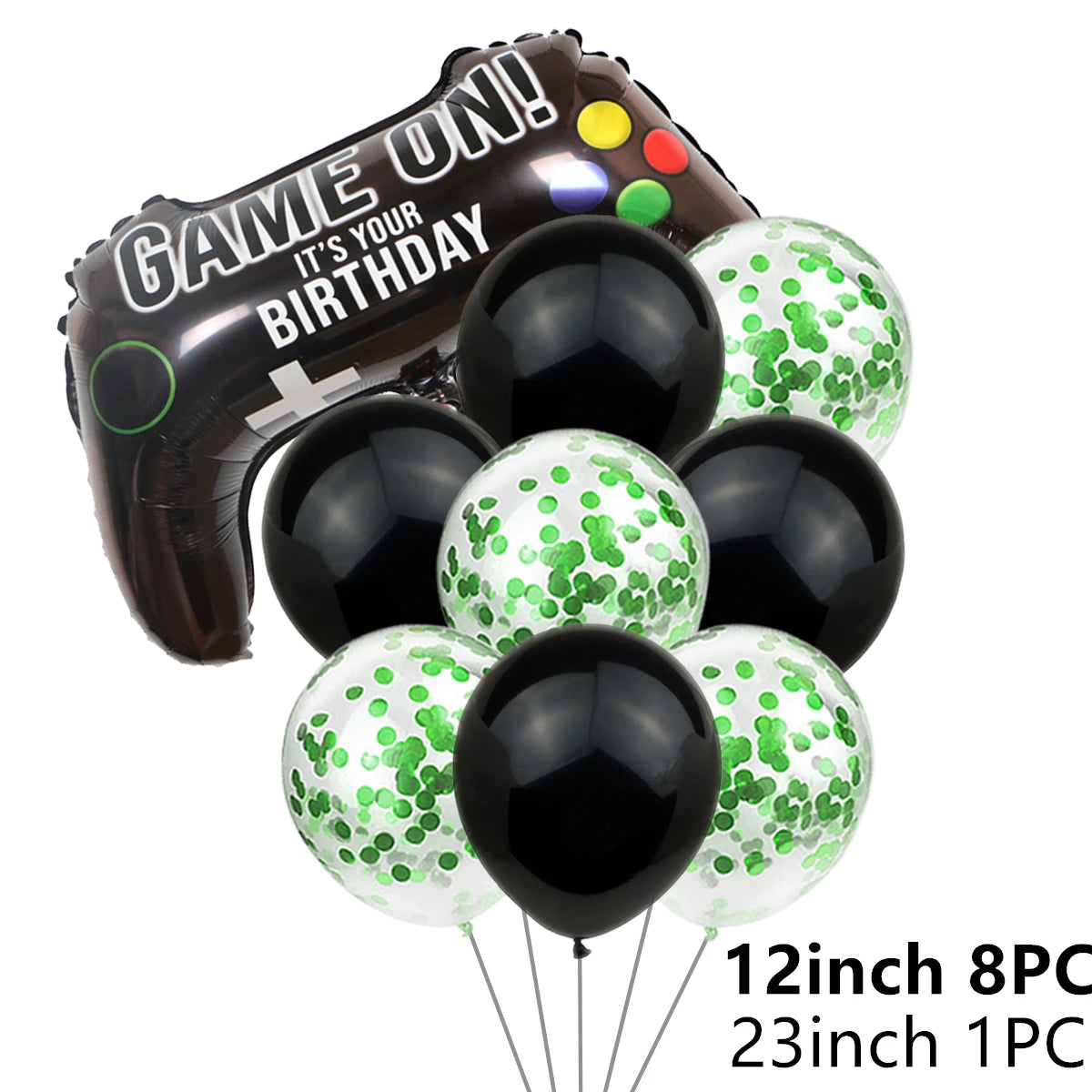 Happy Birthday Party Aluminum Foil Digital Balloon