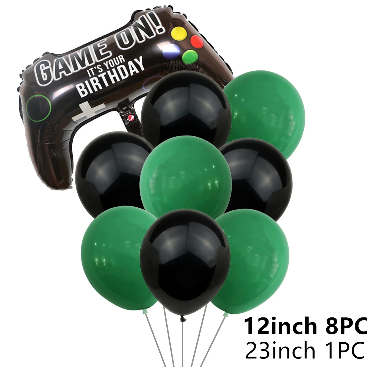 Happy Birthday Party Aluminum Foil Digital Balloon