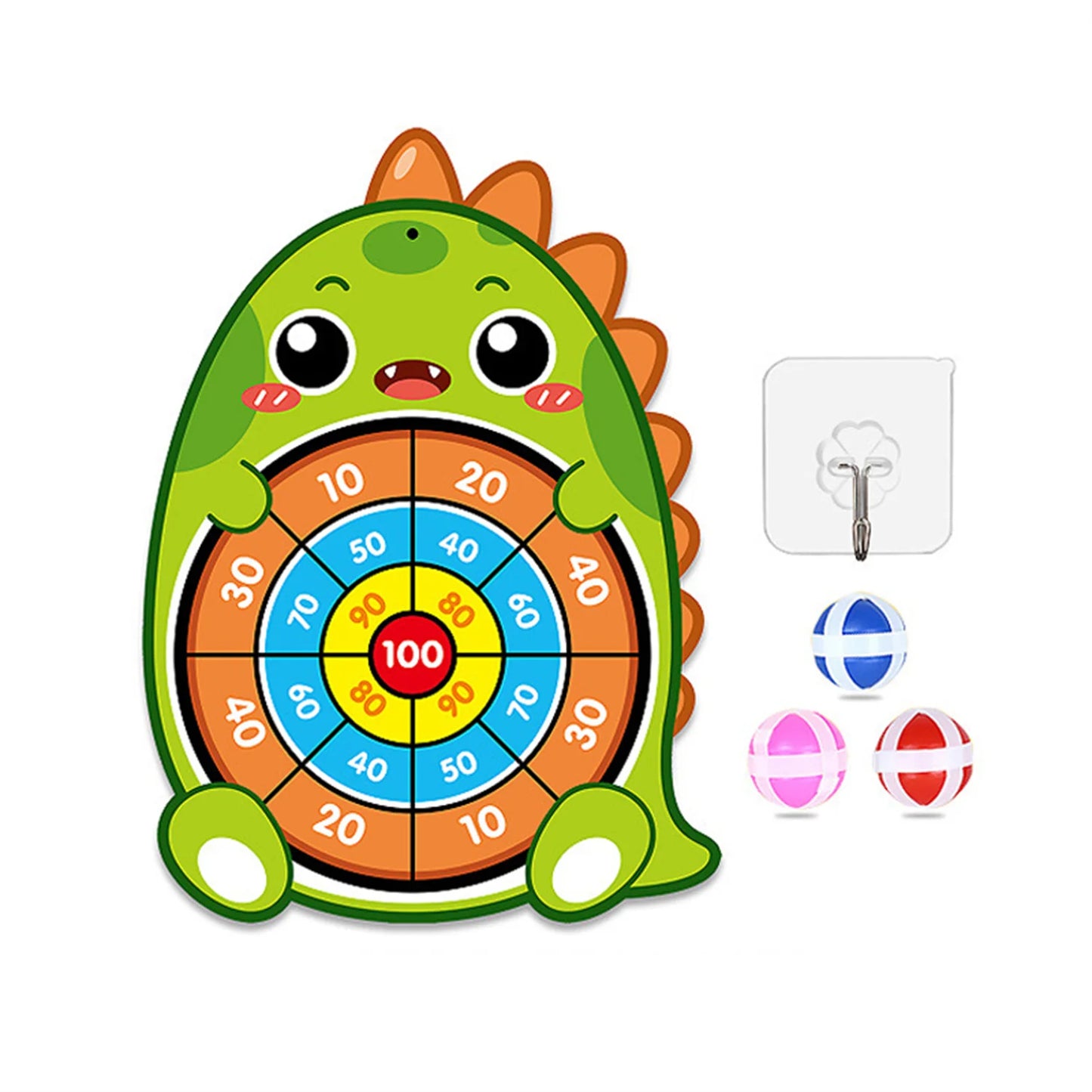 Sticky Ball Dart Board Game