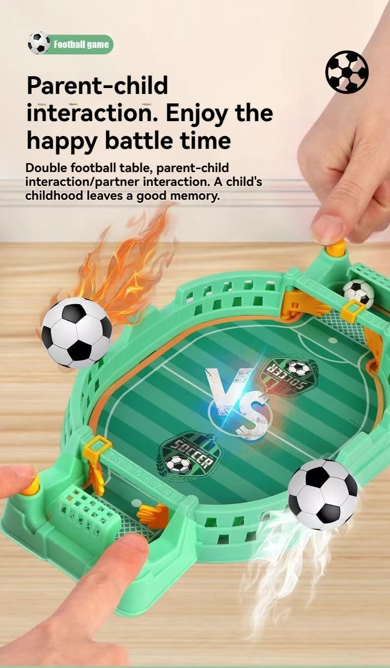 Football Table Mini Tabletop Interactive Game, Soccer Tabletops Competition Sports Games Desktop Catapult Toys for Family Game