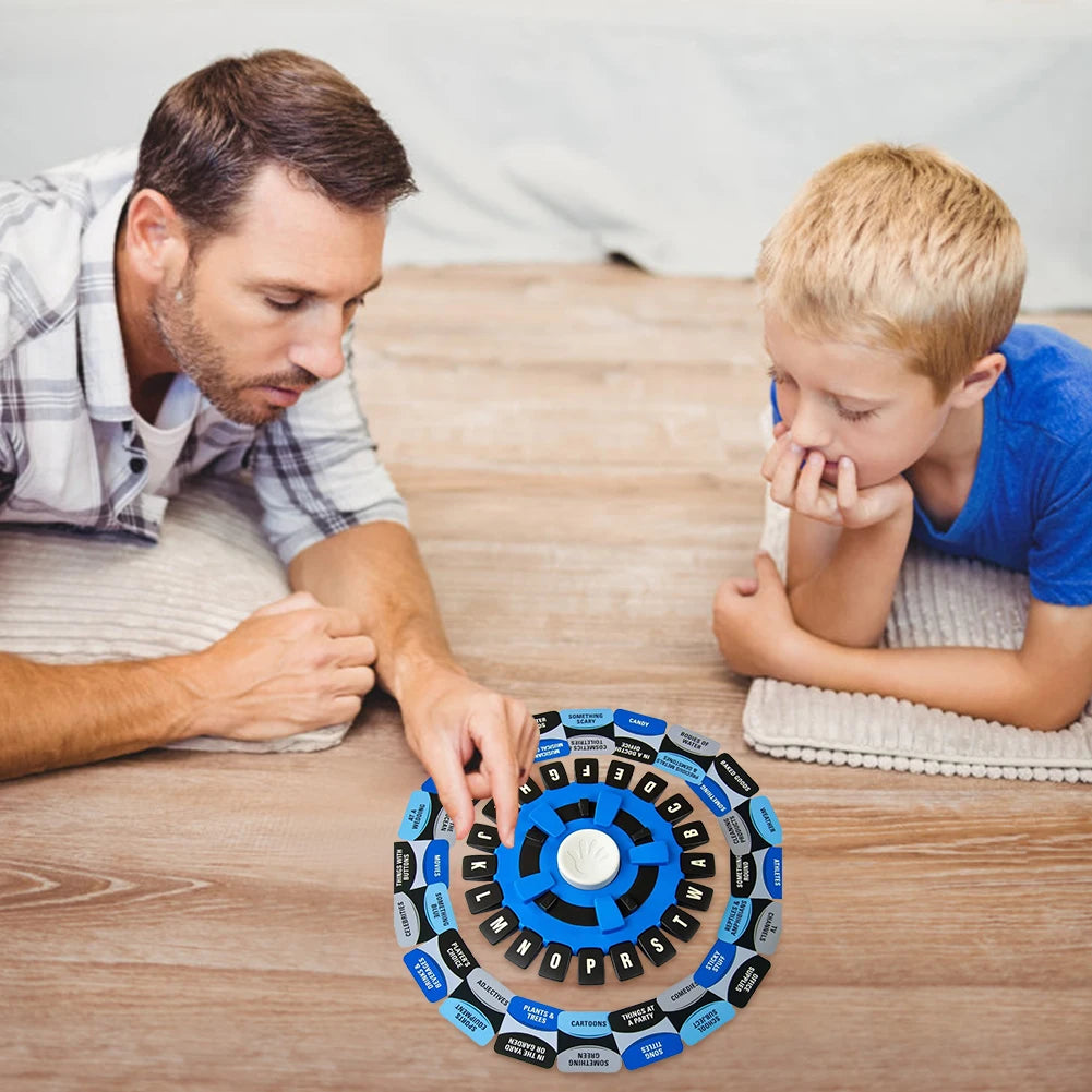 Board Game Basta Think Word Game Fast-Paced Family The Quick Thinking Letter Pressing Puzzle Games For Adults English Table Game
