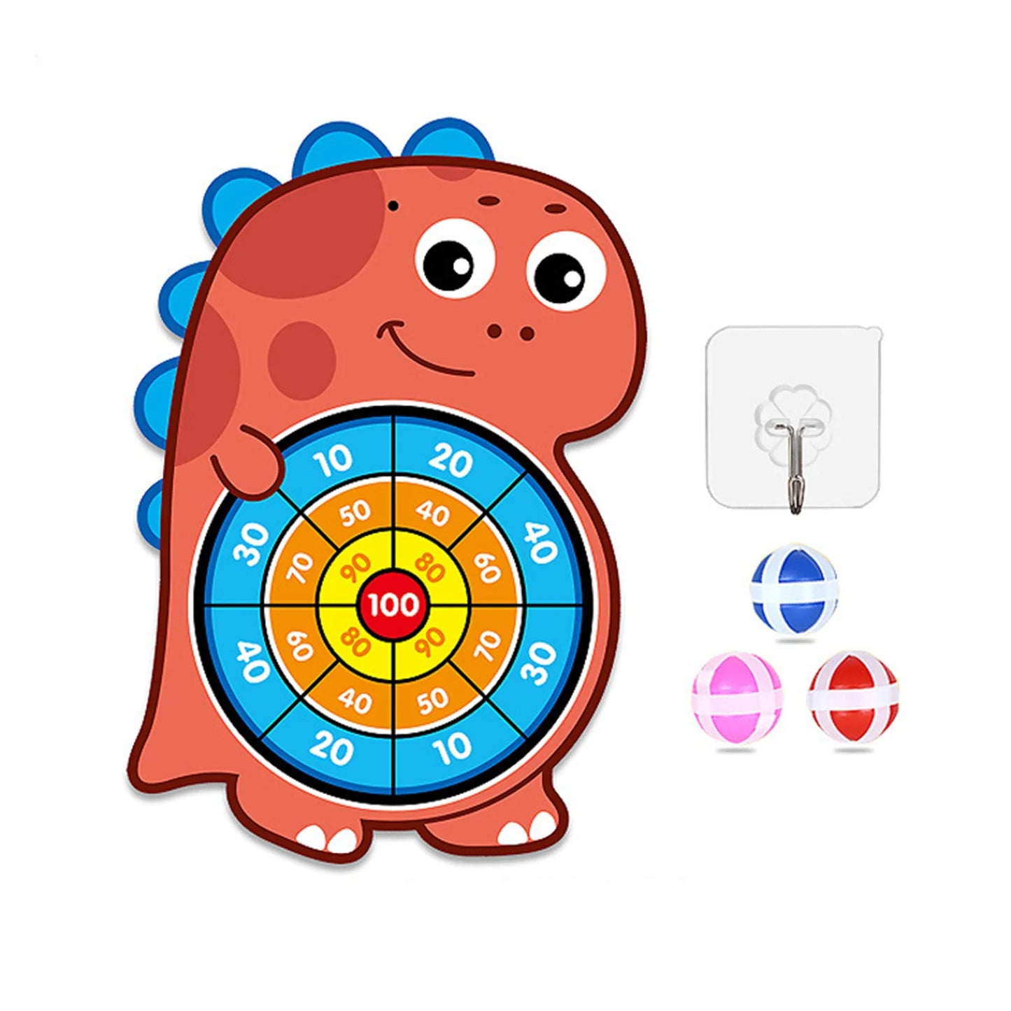 Sticky Ball Dart Board Game