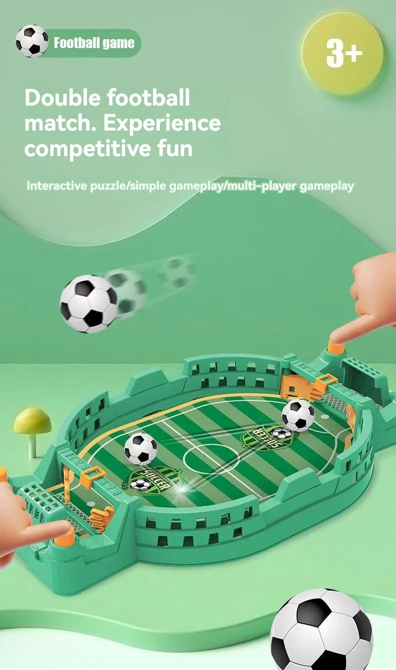 Football Table Mini Tabletop Interactive Game, Soccer Tabletops Competition Sports Games Desktop Catapult Toys for Family Game