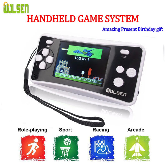Wolsen 2.5 Inch  Handheld Game System