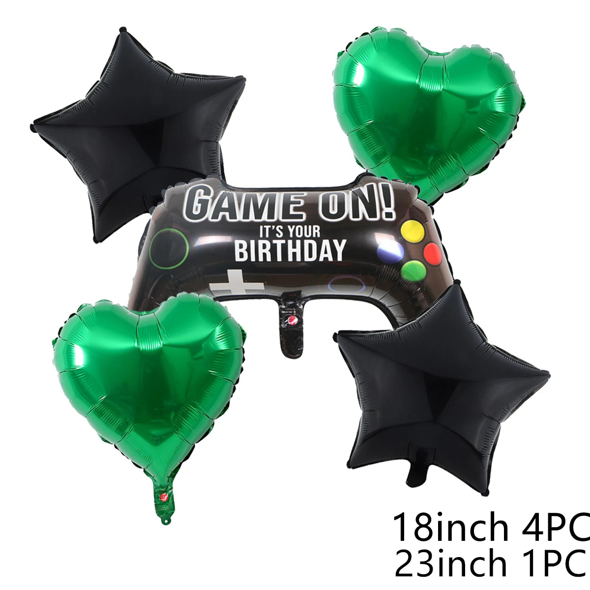 Happy Birthday Party Aluminum Foil Digital Balloon