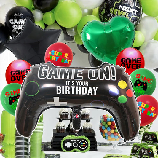 Happy Birthday Party Aluminum Foil Digital Balloon
