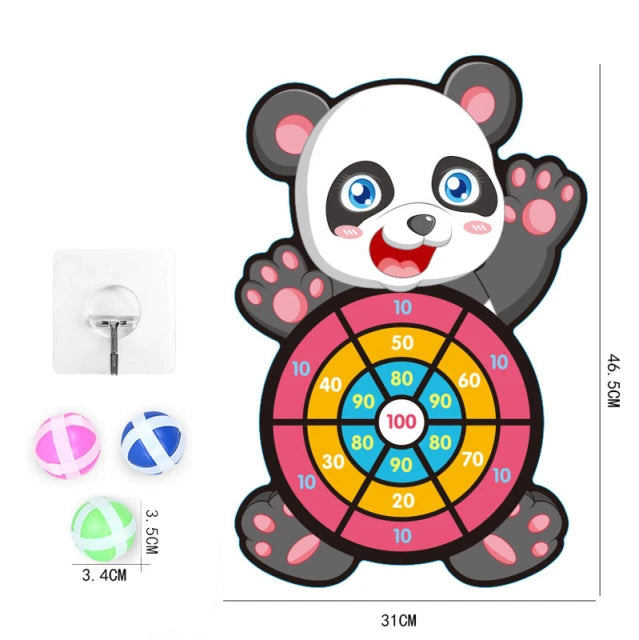 Sticky Ball Dart Board Game