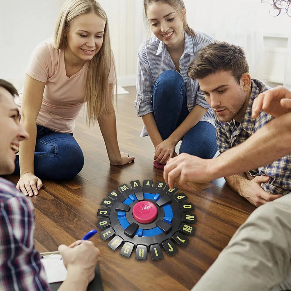 Board Game Basta Think Word Game Fast-Paced Family The Quick Thinking Letter Pressing Puzzle Games For Adults English Table Game