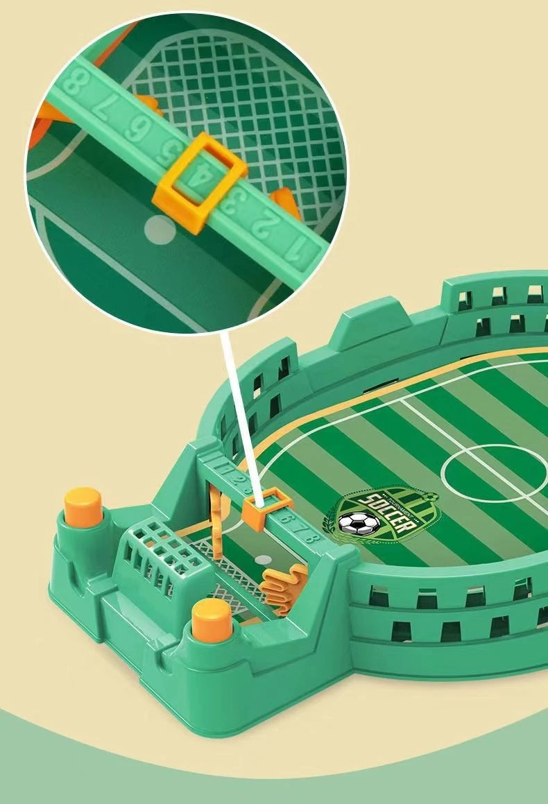 Football Table Mini Tabletop Interactive Game, Soccer Tabletops Competition Sports Games Desktop Catapult Toys for Family Game