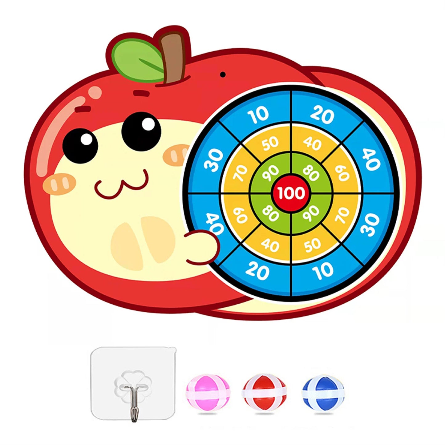 Sticky Ball Dart Board Game