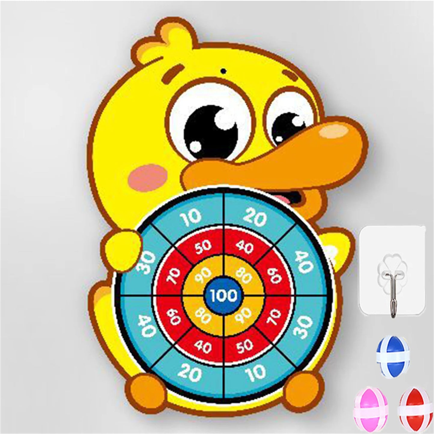 Sticky Ball Dart Board Game