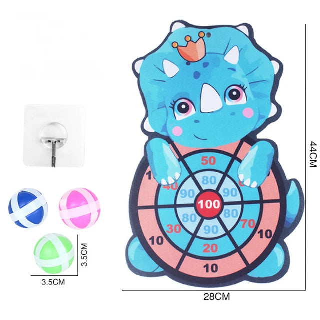 Sticky Ball Dart Board Game